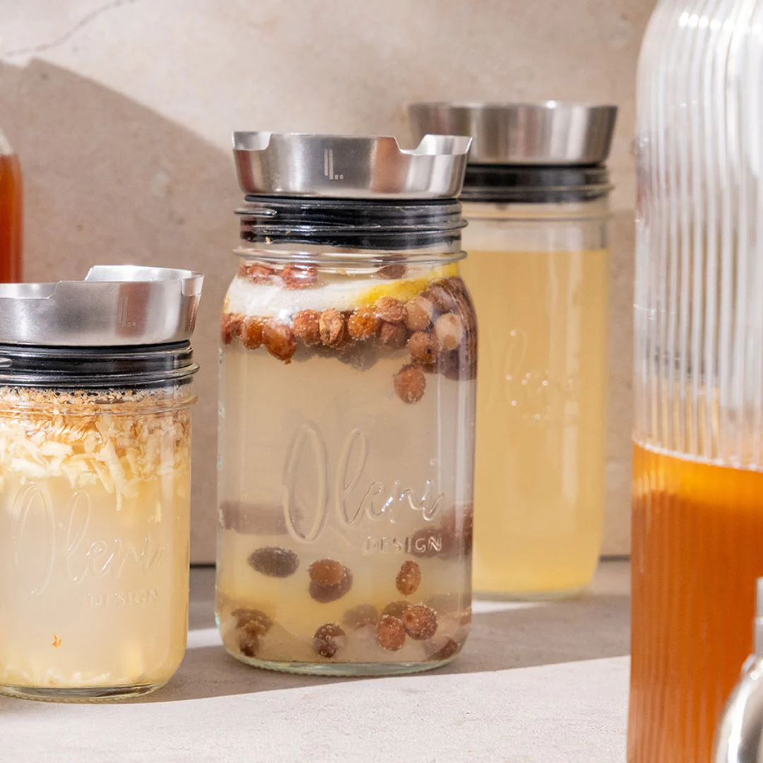 Oleni Mason Jar | Wide | 1 L - Image 4