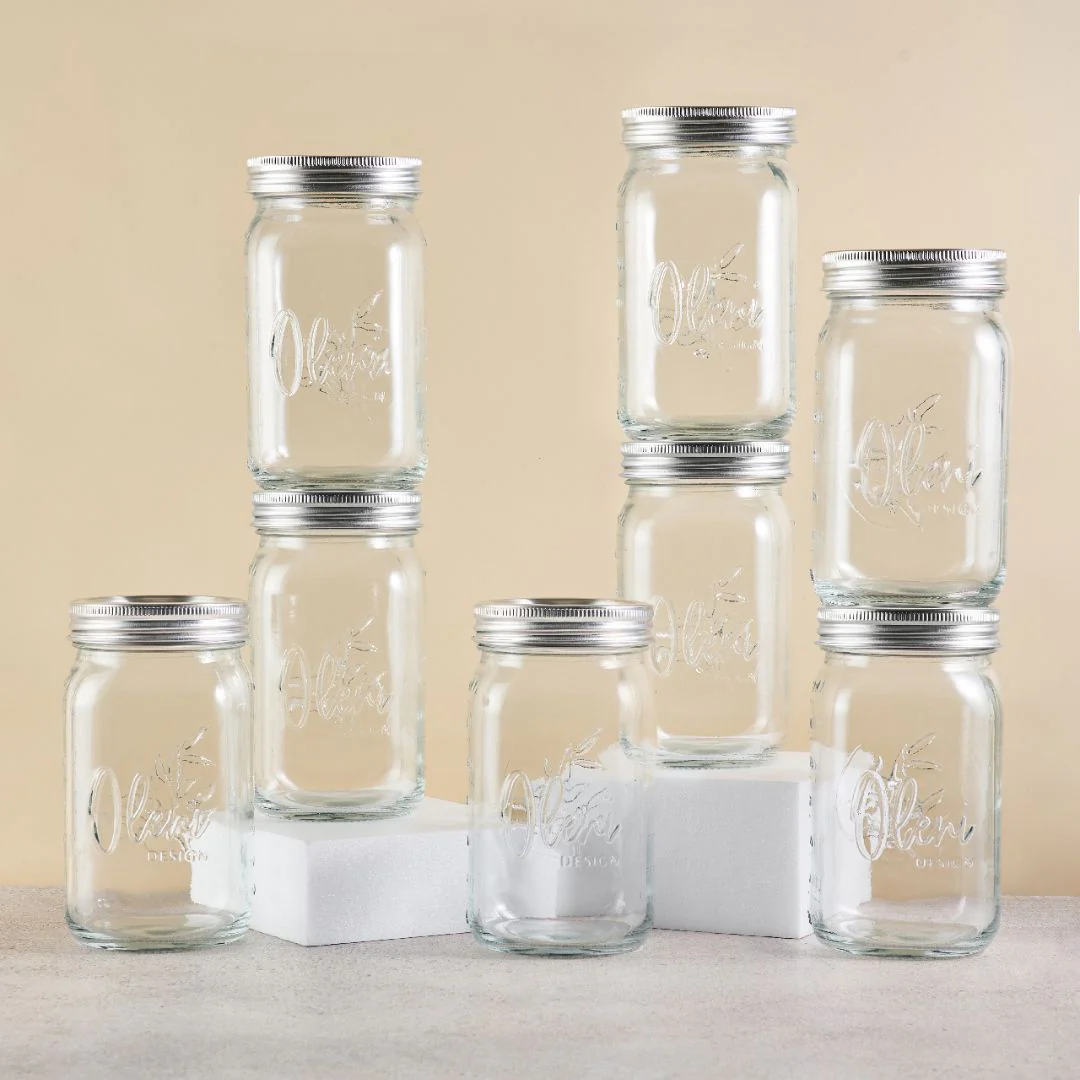 Oleni Mason Jar | Wide | 1 L - Image 5