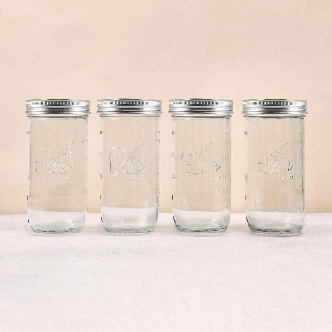 Oleni Mason Jar | Wide | 0.75 L - Image 3
