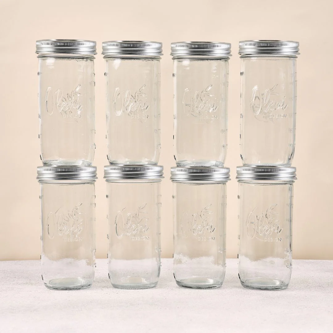 Oleni Mason Jar | Wide | 0.75 L - Image 5
