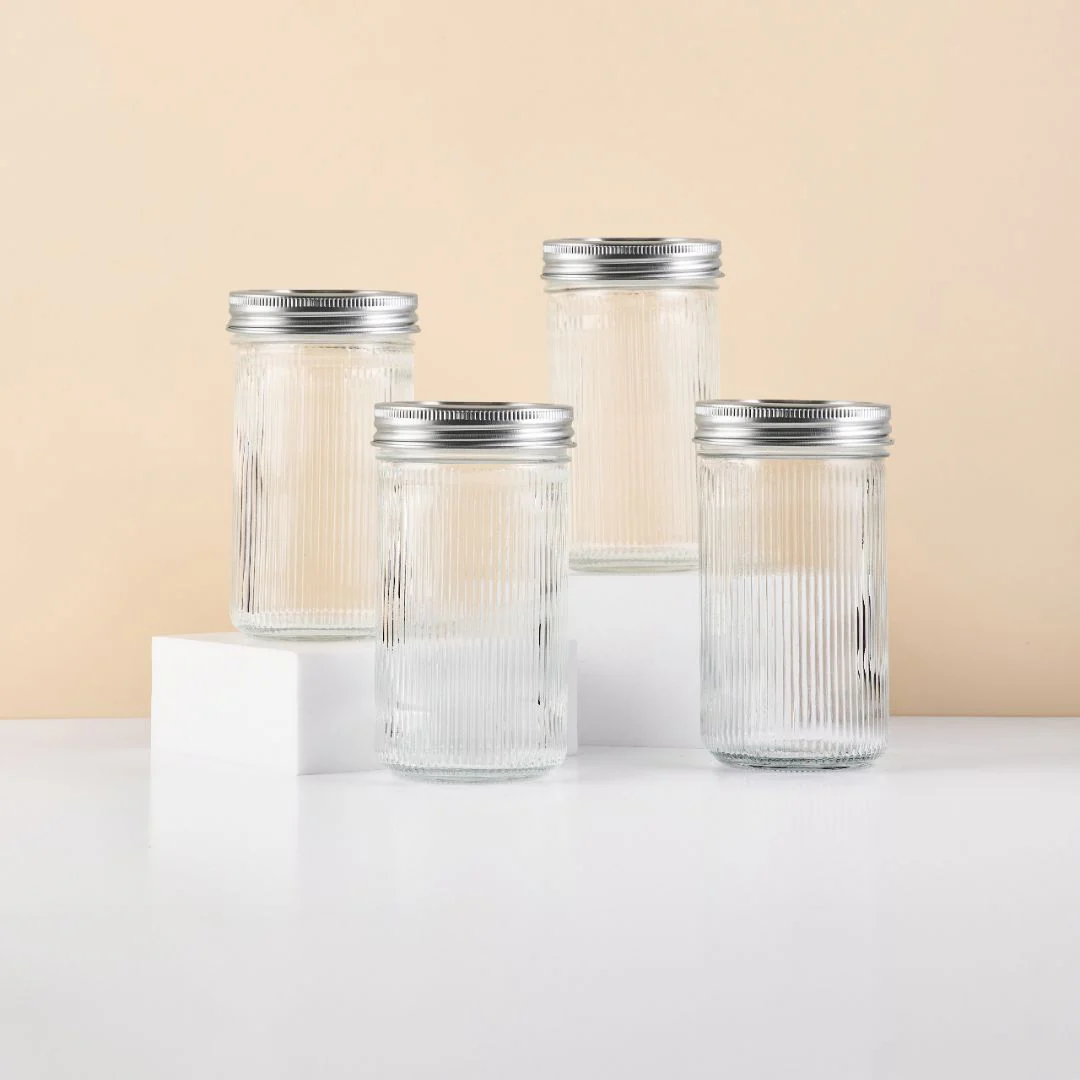 Ripple Mason Jar | Wide | 0.6 L - Image 4