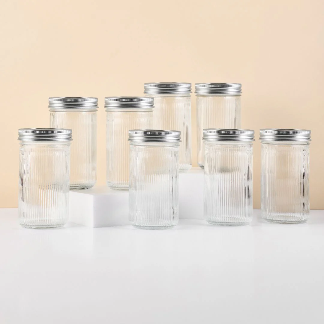 Ripple Mason Jar | Wide | 0.6 L - Image 8
