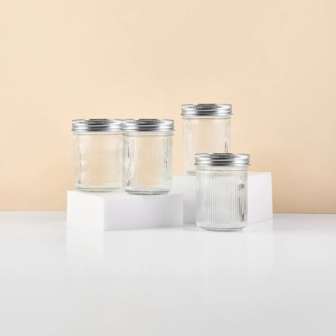 Ripple Mason Jar | Wide | 0.4 L - Image 4